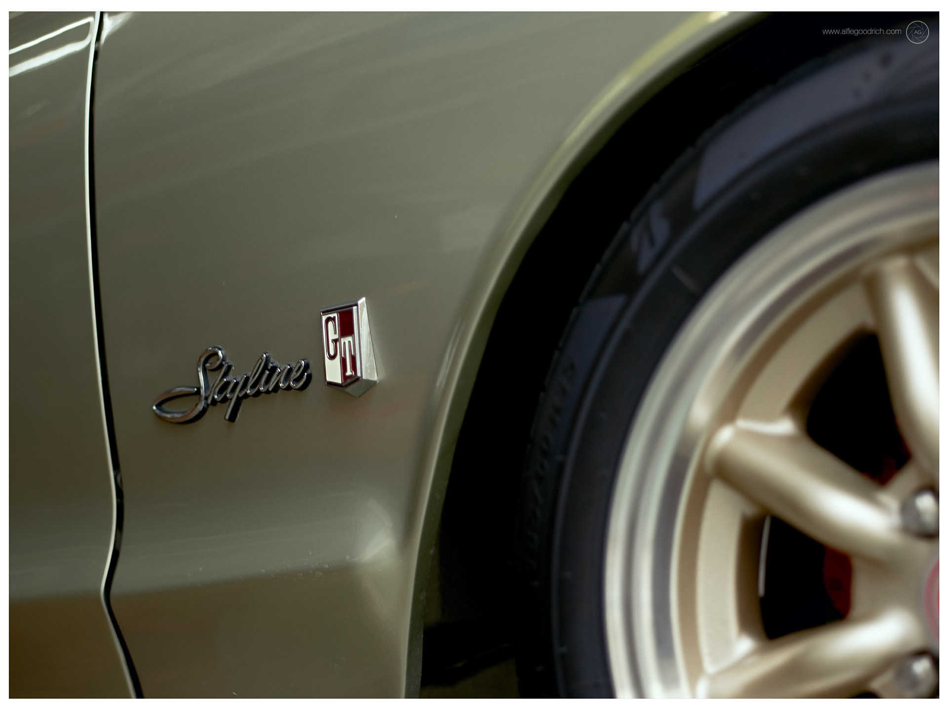 Nissan Skyline GTR on the Old Tokkaido Road, Tokyo