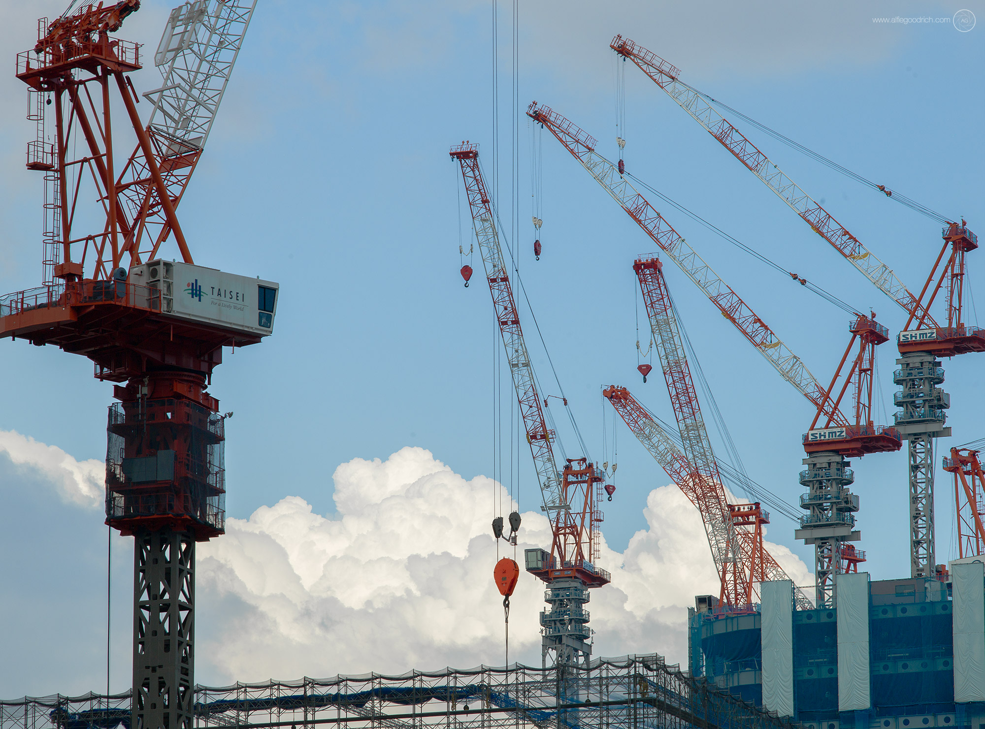 Afternoon walk from Nihonbashi to Shimbashi
