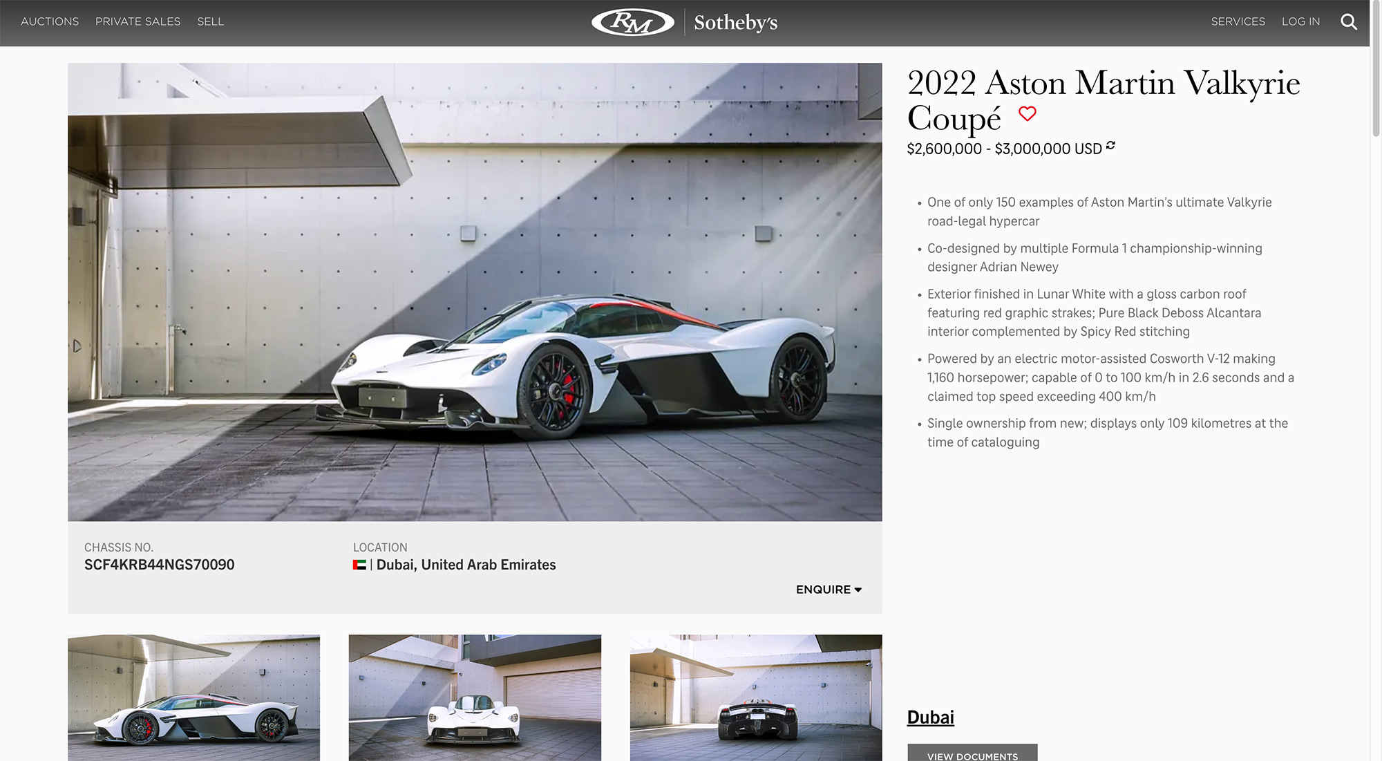 Automotive photography in Japan: The Aston Martin Valkyrie